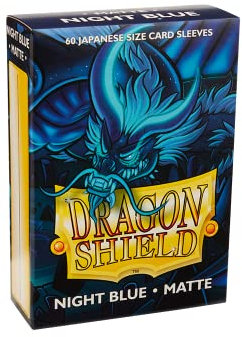 Arcane Tinmen AT-11142 Dragon Shield Japanese Size Matte Night Blue (60 Sleeves)