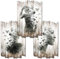 Kreative Feder Mensch & Natur | Shabby Chic Landhausstil Wandbilder Holz | Deko-Schilder aus Holz im 3er Set | Wanddeko für Ihr Zuhause | wahlw. in 30x20cm oder 30x45cm (30x45cm)
