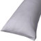Traumreiter Bezug Seitenschläferkissen 140x40 I 40x140 und 40x145 Seitenschläferkissen Bezug 40 x 145/40 x 140 Kissenbezug 40x145 Baumwolle 97% Elastan 3% mit Reißverschluss (dunkelgrau/blei (59))