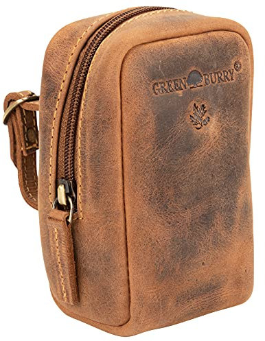 Darcis Fahrradtasche aus Leder in Braun - Satteltasche mit 2 Schlaufen - Langlebig und robust durch unser Rindsleder - Ideale Rennradtasche - Vintage Style