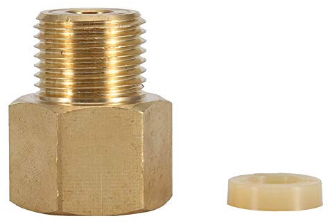 Tyenaza Quick Adapter CO2, CGA320 convert to W21.8 Lagertank W21.8 oder CGA320 Adapter Konverter Fülltank Adapter Soda Flasche Adapter Anschluss Adapter-Zubehör.(CGA320 bis W21.8)