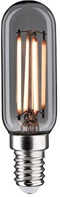 Paulmann 28866 LED Lampe 1879 Kerze Goldlicht 130lm 4 Watt dimmbar Rauchglas Vintage 1800 K E14 Leuchtmittel