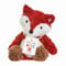 Aroma Home Snuggable Hottie Wärmekissen für die Mikrowelle, Fuchs