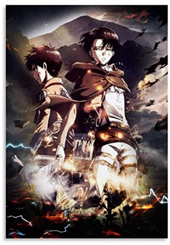 wmyzfs Puzzle 1000 Teile Attack On Titan Anime Poster Erwachsene Kinder Spielzeug Dekompressionsspiel Für Weihnachten Geburtstagsgeschenke