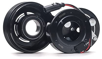 RIDEX 1236M0040 Acoplamiento magnético compresor del aire acondicionado Embrague del Compresor del Aire Acondicionado Embrague del compresor del aire acondicionado Polea del compresor del aire