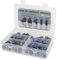 Bwintech 46 Pcs 6mm Pneumatic Quick Push in Connect Air Tube Fitting Kit,(6mm Straight/Elbow/Tee/Splitter Connector and 4-6,4-8,6-8mm Reducing Connector)
