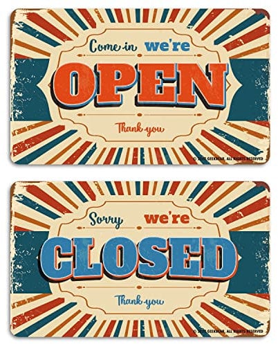 Open Closed Sign (07. Circus)