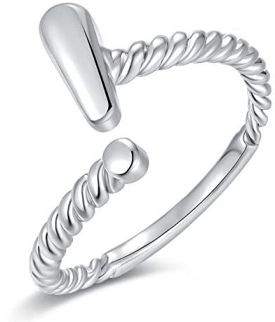 Bysonglezai Ringe Damen Ring Frauen Herren Geschenk Einstellbare Vintage Fragezeichen Ringe Für Frauen Männer Paar Ring Einstellbarer Fingerring Hip Hop Gothic Schmuck Geschenk Größe Ändern -1