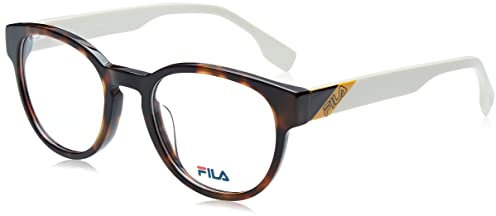 Fila Pantos Cellulose acetate Brillen in Shiny Havana für Herren, Brille mit Sehstärke, optional mit Sonnenbrillen tönung oder Blaulichtfilter (Modell VFI453)