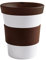KAHLA 23H213A44014C cupit Becher 0,35 l chocolate brown To Go Becher aus Porzellan