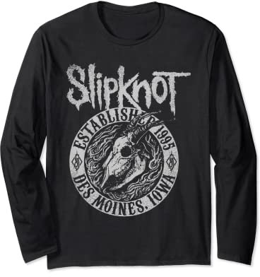 Slipknot Ziegenflammen Langarmshirt
