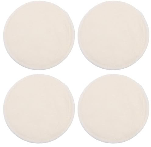 Lurrose Abdeckungen 4 Stück n Für Stillende Stillende Mütter n Make-Up-Entferner-Einlagen Wiederverwendbare n Wiederverwendbare n Atmungsaktive