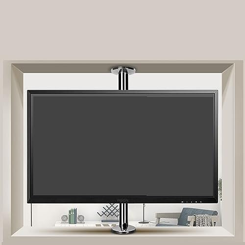 tv wall mount,wall mount tv bracket, 360 Degree Swivel Screen with Floor Stand, Partition Wall Rotating Shelf TV Stand Swivel Base, Fits 32-55 Inch LCD TV Wall Mount Bracket (Size : 86-114cm) (Size :