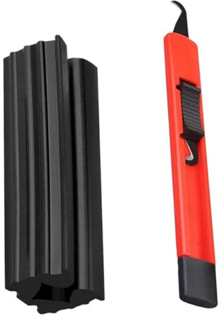 XJKLBYQ Golf Regripping Kit with Rubber Vice Clamp and Hook Replacement Tool for Change Golf Clubs Grip, Rubber Vice Clamp