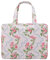 Cath Kidston Kulturbeutel, Zweiteiliger Kulturbeutel mit Griffen, Flatterrose, Reisegröße, veganfreundlich, Kultur- und Kosmetiktasche, Schönheitsgeschenk für Sie