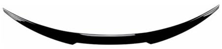 REOKIP Kofferraum Spoiler Heckspoiler Für B&MW 1er E82 E88 Coupé 118i 128i 135i 2007 2008 2009 2010 2011 2012 2013 Heckspoilerflügel Hinterer Spolierflügel(Schwarz)