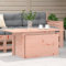 Xichuzi Gartentisch 100x50x75 cm Massivholz Douglasie, Gartentisch, Terrassentisch, Esstisch Garten, Gartenesstische, Gartenmöbel, Außentisch - 844911