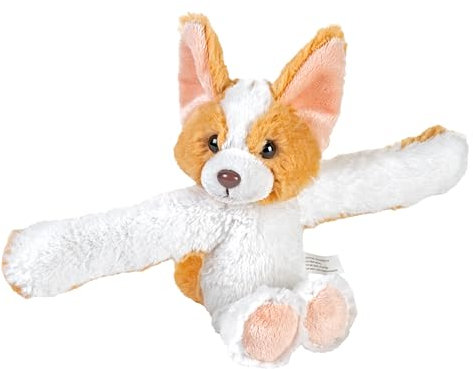 Wild Republic Huggers Corgi, Plüsch-Corgi, 8 Zoll, Kuscheltier, Füllung aus gesponnenen recycelten Wasserflaschen.