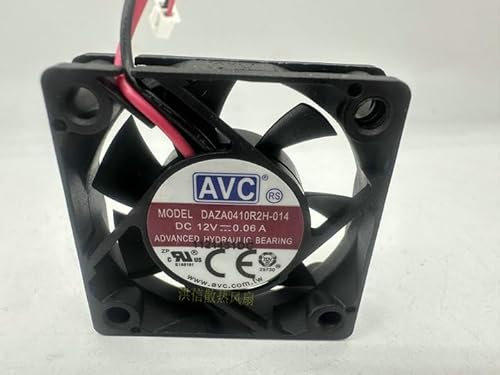 40MM PC fan， Ultra-quiet double ball bearing fan for hard disk/monitoring.DAZA0410R2H DC12V 0.06A 4010 2-wire