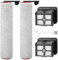 Fiabgum Nass Trockensauger Zubehör Set für Dreame H12 Pro, 2 Bürstenrolle + 2 Filter + 1 Reinigungsbürste, Geeignet für alle Bodentypen wie Marmor