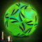CLIUNT Leuchtender Fußball Größe 5, Fußball Leuchtend im Dunkeln mit Pumpe, Fluoreszierender Fussball im Freien, Reflektierender Fußball, für Nachtspiele, Kinder, Erwachsene