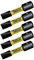 5 x SabreCut SCRSL632_5 32mm SL6 Slotted Magnetic Impact Screwdriver Driver Bits Set Single Ended Heavy Duty