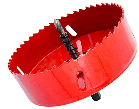 Scie cloche 125mm LAIWEI pour percer des trous dans le bois, le placoplâtre, le PVC, etc. Outil de perçage tranchant et durable