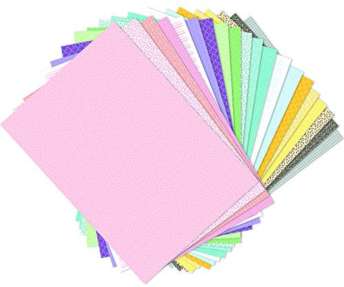 Surfacez Gemustertes Papier A4 20 Farben 80 Blatt