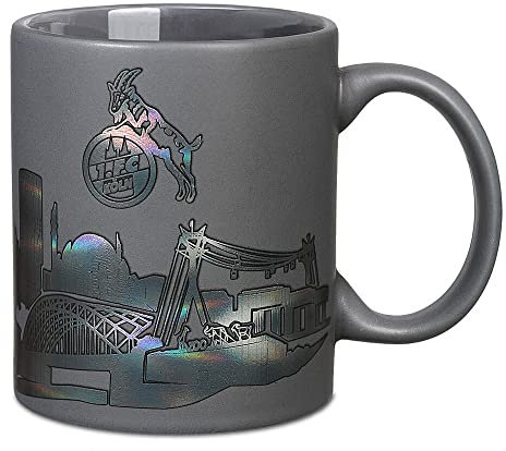 1. FC Köln Tasse Skyline Metallic, Schwarz