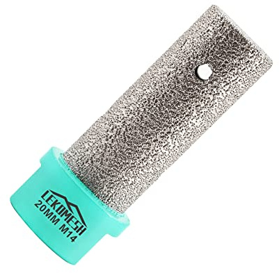 Fresa de Diamante 20mm x M14 - LEKOMESH Broca de Fresado de Diamante para Ampliación Dar Forma Borde Hoyos de Porcelánico Cerámica Mármol Granito Encimera,Plano