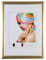 Art Line Kunststoff Bilderrahmen DIN A4 bis 50x70 cm Urkunde Foto Rahmen: Farbe: Gold | Format: 20x30