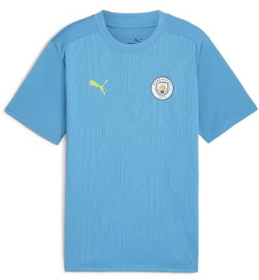 PUMA Jugendliche Manchester City Trainingstrikot 140 Magic Blue Yellow Glow
