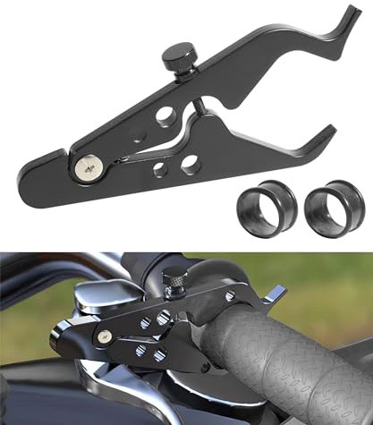 RACOONA Motorcycle Cruise Control,Motorcycle Throttle Lock,Motorcycle Cruise Control Throttle Lock,Car Accessories Throttle Assist Wrist with Silicone Ring Protect Throttle Control System