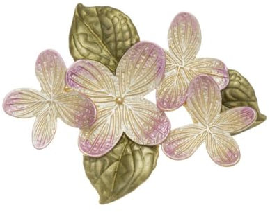 Hortensie Brosche Mode elegant Blume Pins Frau Schmuck Accessoire