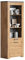 möbelando Vitrine >Follow< in Artisan Eiche Melamin - 73x199x40 (BxHxT)