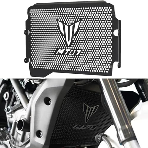 Protector rejilla de radiador para Aluminio MT 07 2018-2024 | Rejilla Protectora de Radiador Compatible Con MT07 2018-2024;FZ-07/FZ07 2018-2020