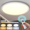 ACMETOP LED Deckenleuchte Dimmbar, 24W Deckenlampe mit Fernbedienung 3000K-6500K Deckenleuchte Flach, IP54 Wasserfest Badezimmer Lampe Ultra Dünn für Schlafzimmer Küche Wohnzimmer Kinderzimmer