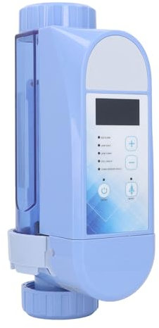 Système D'électrolyseur au Sel pour Piscines - Fonctionnement Auto-Ajustable - Adapté au Nettoyage des Piscines, Commande Intégrée - Matériau en Plaque de Titane (CE Pro 8)