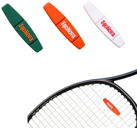 Tennis Dämpfer, Dämpfer für Tennis-Schläger, Stoßdämpfer Tennis-Vibrationsdämpfer in 3 Farben, 3 Stück