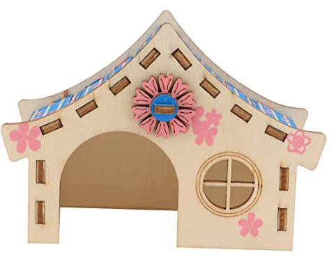 CORHAD 2pièces Maison De Détente pour Hamster Jouets Et Cachette pour Rongeurs Accessoires De Amusants
