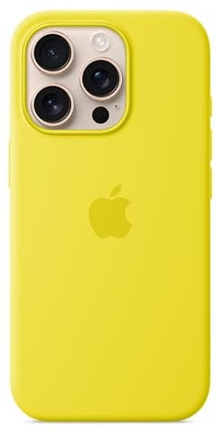 Apple iPhone 16 Pro Silicone Case with MagSafe - Star Fruit 