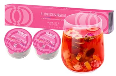 Tisane De Rose De Qualité Supérieure Arôme Floral Et Bienfaits Pour La Santé Bienfaits Pour La Santé Des Femmes 105g (21g * 5 Boîtes)