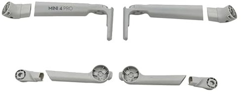 JOYSOG Mini 4 Pro Armschale für DJI Mini 4 Pro Drohne vorne/hinten links rechts Arm Shell Cover Ersatzteile Reparaturteile (vorne & hinten links rechts Abdeckung Stil 2)