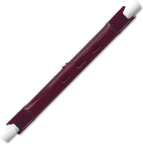 HEYOUTH Lampada Riscaldante Per Pulcini,Lampada Infrarossi Riscaldante, clampada riscaldante per animali domestici,pollaio sicuro,anatre e oche(Sostituire la barra luminosa) (175W)