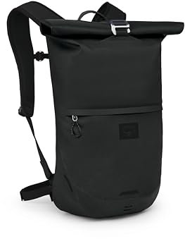 Osprey Metron Fahrradrucksack, wasserdicht, 25 l, Raven Black