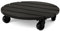 Plastard Pflanzenroller ⌀ 30 cm – Robuster Pflanzenroller aus WPC mit 360° Gummirädern, 2 Rädern zum Feststellen, UV-beständig & wetterfest, Tragkraft 120 kg ideal für Blumentöpfe