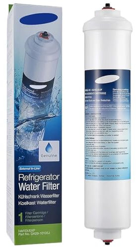 Refrigerator Water Filter Replace ，Compatible For Samsung， DA29-10105J ，Compatible For HAFEX，EXP WSF-100 Pure ，Compatible For LG， 5231JA2010B ，Compatible For GE GXRTQR(1PCS)