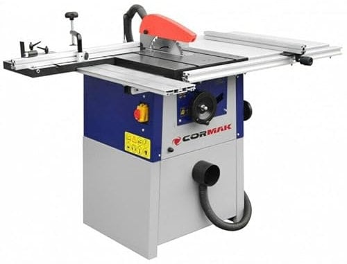 CORMAK Tischkreissäge TS250C Tischfräsmaschine 4000 RPM Sägeblatt Holzsäge 400V