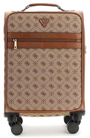 GUESS Trolley Melinda Logo 18 IN 8-Wheeler Latte Logo Hellbraun 45cm