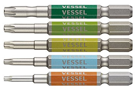 VESSEL Single End GO-SAI Bit [No.GS5P-33] (T10H/T15H/T20H/T25H/T30H~65) (Japan Import)